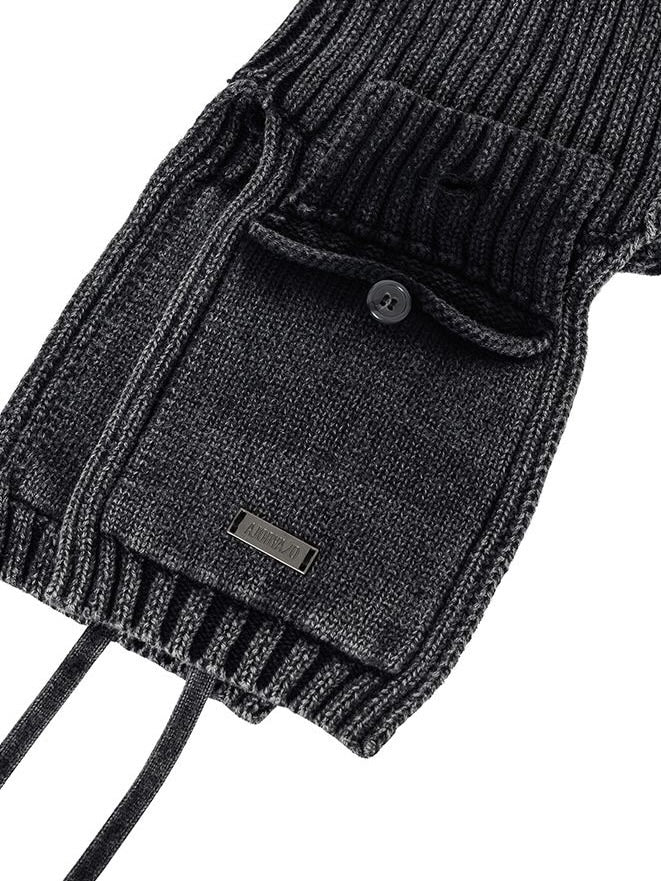 【AJOBYAJO】Washed Knit Trooper Hat / 【アジョバイアジョ】ウォッシュドニットトゥルーバーニット帽