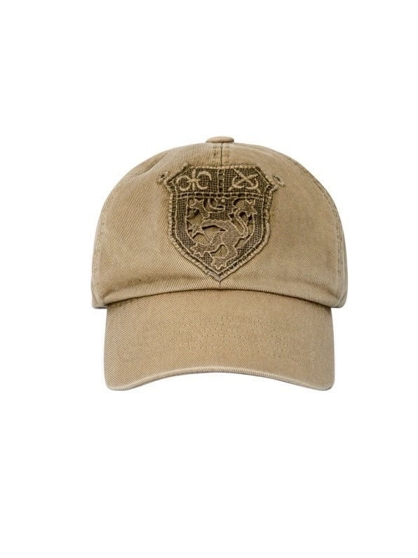 【AJOBYAJO】Wappen Washed Cap / 【アジョバイアジョ】ワッペンウォッシュドキャップ