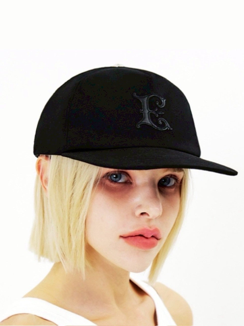 【E RIN AI E】NOUVEAU E DENIM DAD CAP