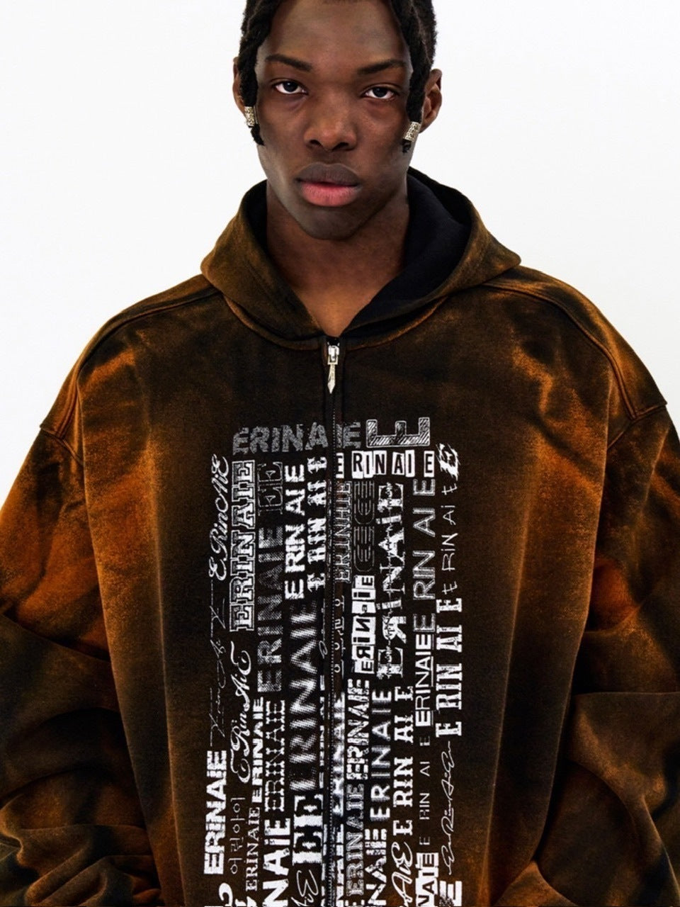 【E RIN AI E】MULTIVERSE LOGO RADIANT HOODIE