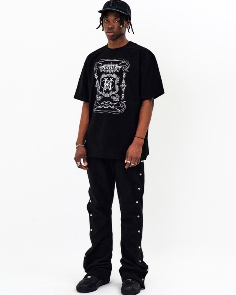 【E RIN AI E】MOON SHORT SLEEVE TEE