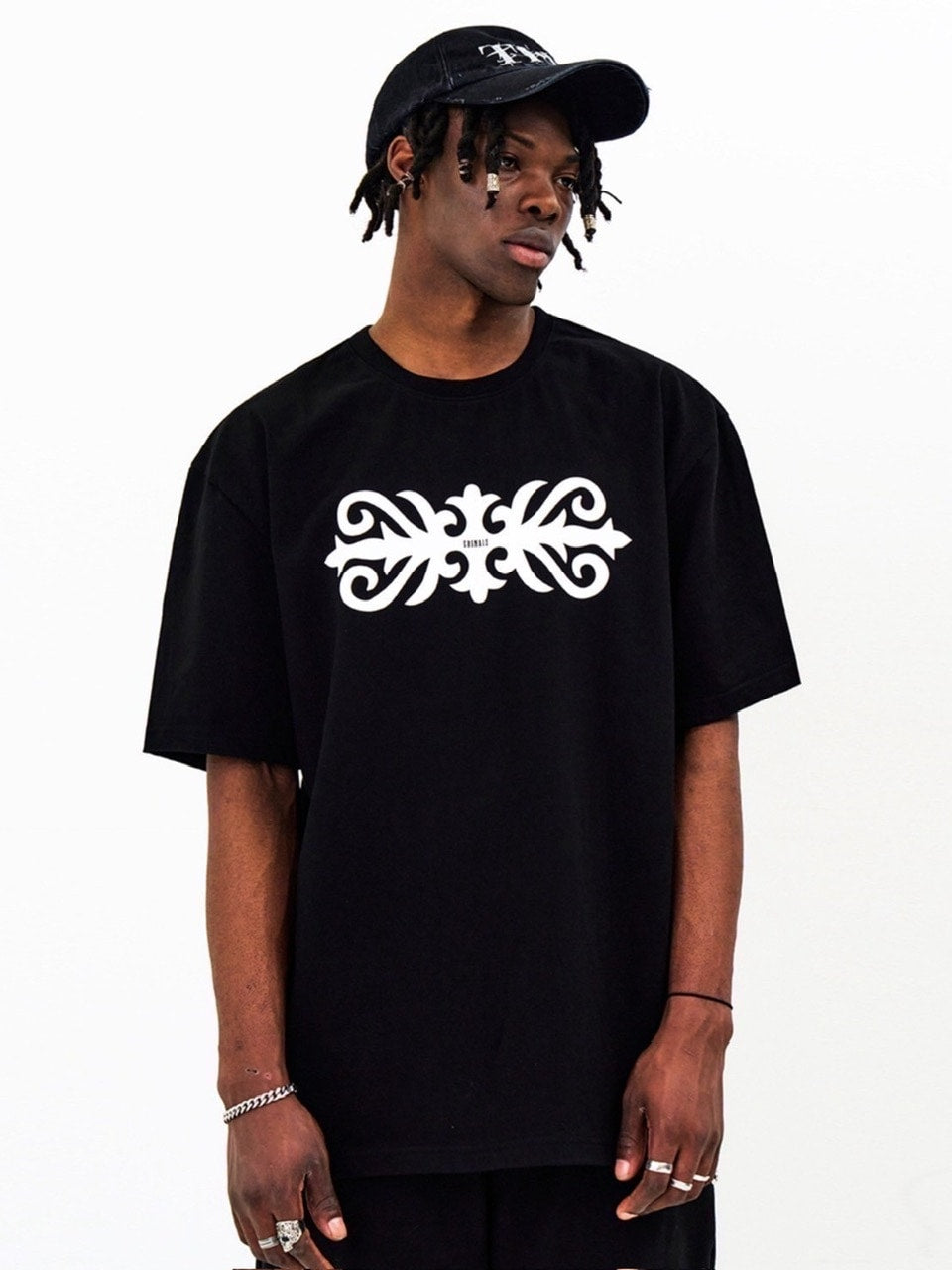【E RIN AI E】TRIBAL SHORT SLEEVE TEE