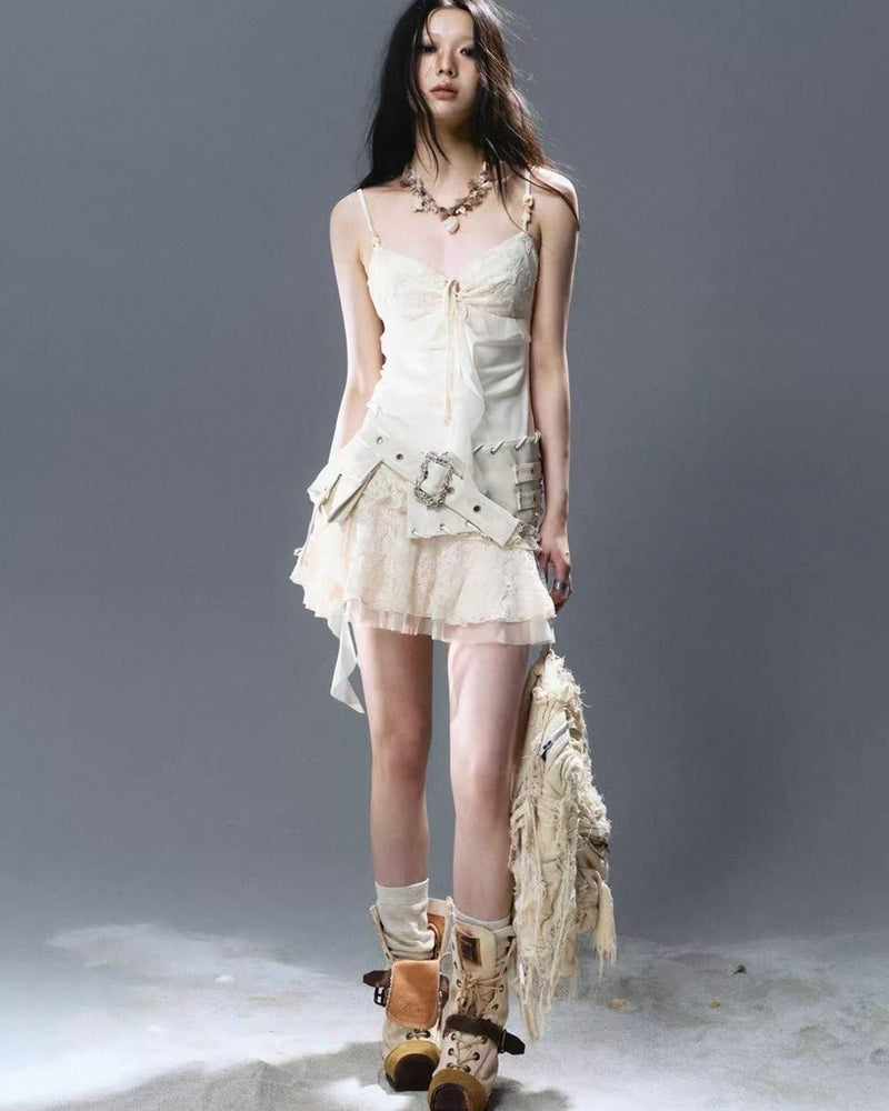 【Cest Nous】Leather Corset Belt / 【セヌー】コルセットベルト