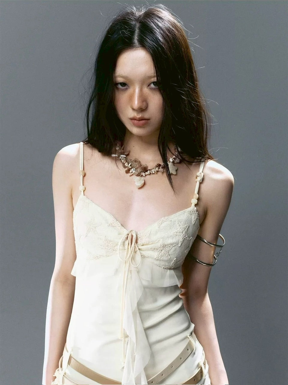 【Cest Nous】Fringe Star Necklace / 【セヌー】フリンジスターネックレス