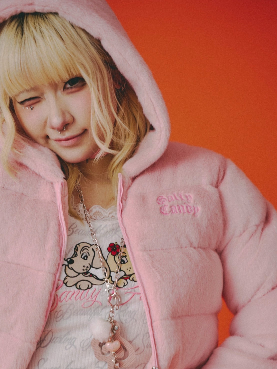 【GALFY】ギャルもこふわブルゾン