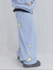 【FANCY X DUSTY】DEVIL & ANGEL PRINTED SWEATPANTS / 【ファンシー X ダスティ】デビル＆エンジェルプリントスウェットパンツ