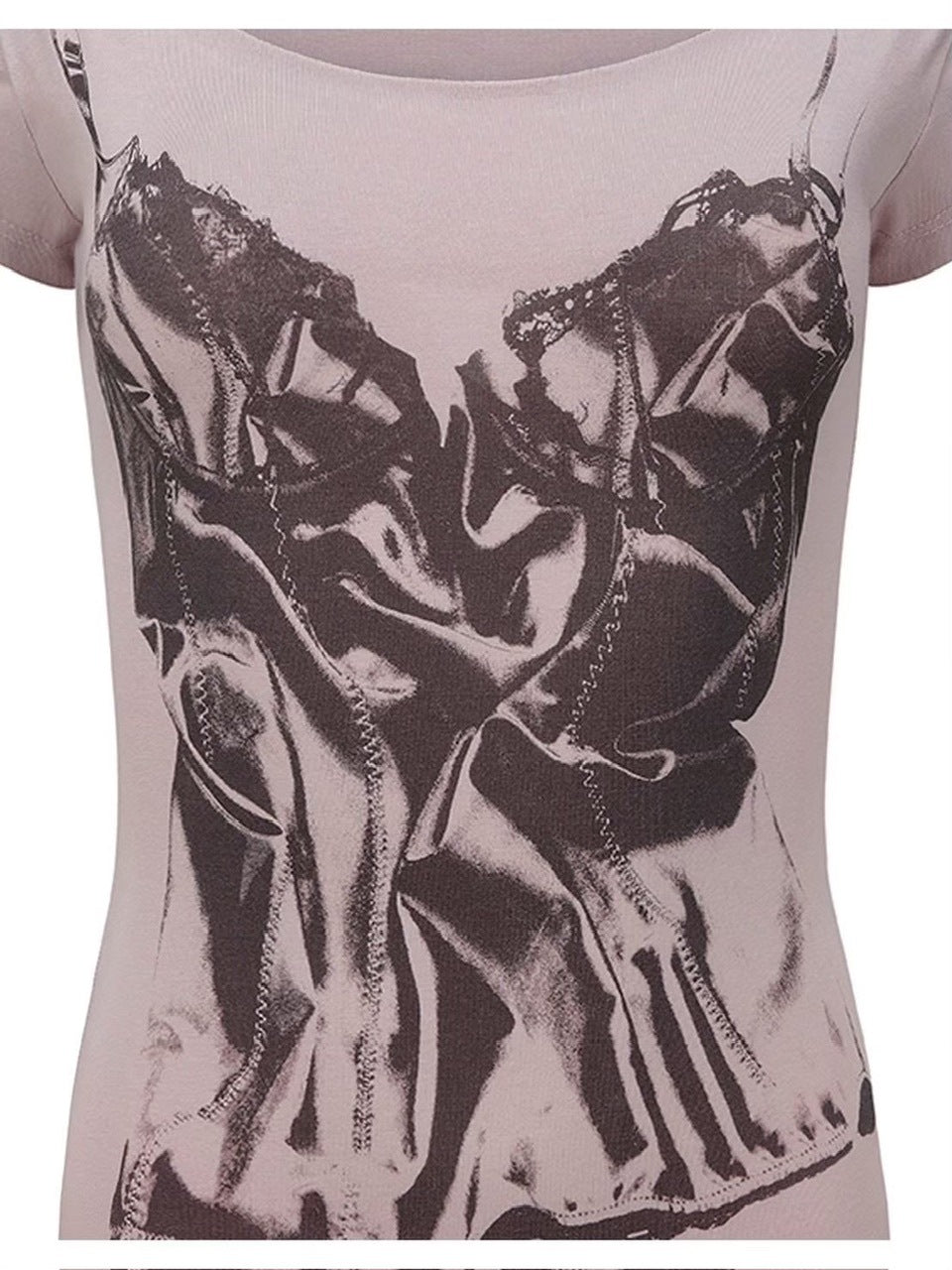 【NACHE】SLIP X-RAY PRINTED T-SHIRT