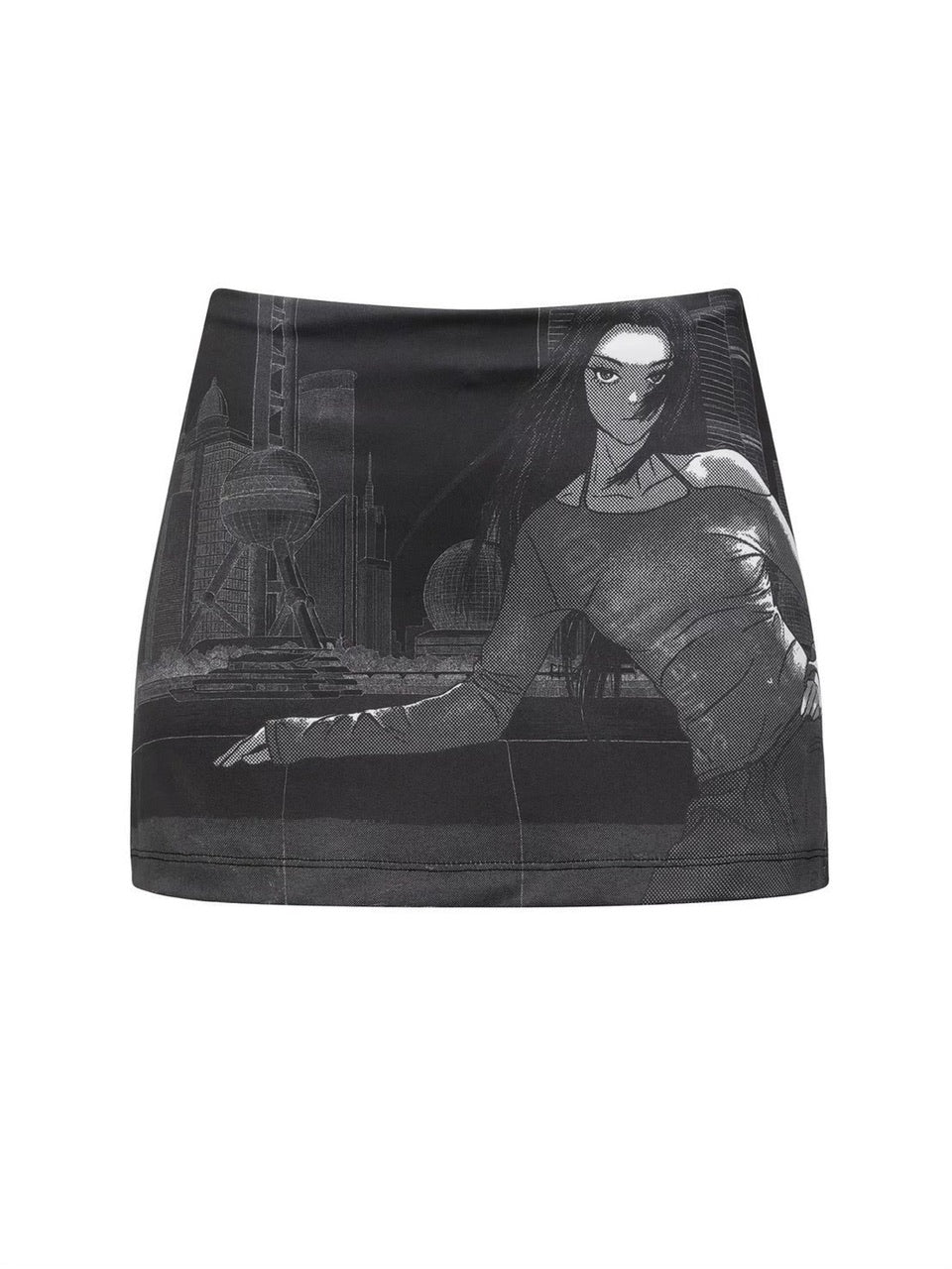 【NACHE】DRAWING SKIRT PANTS