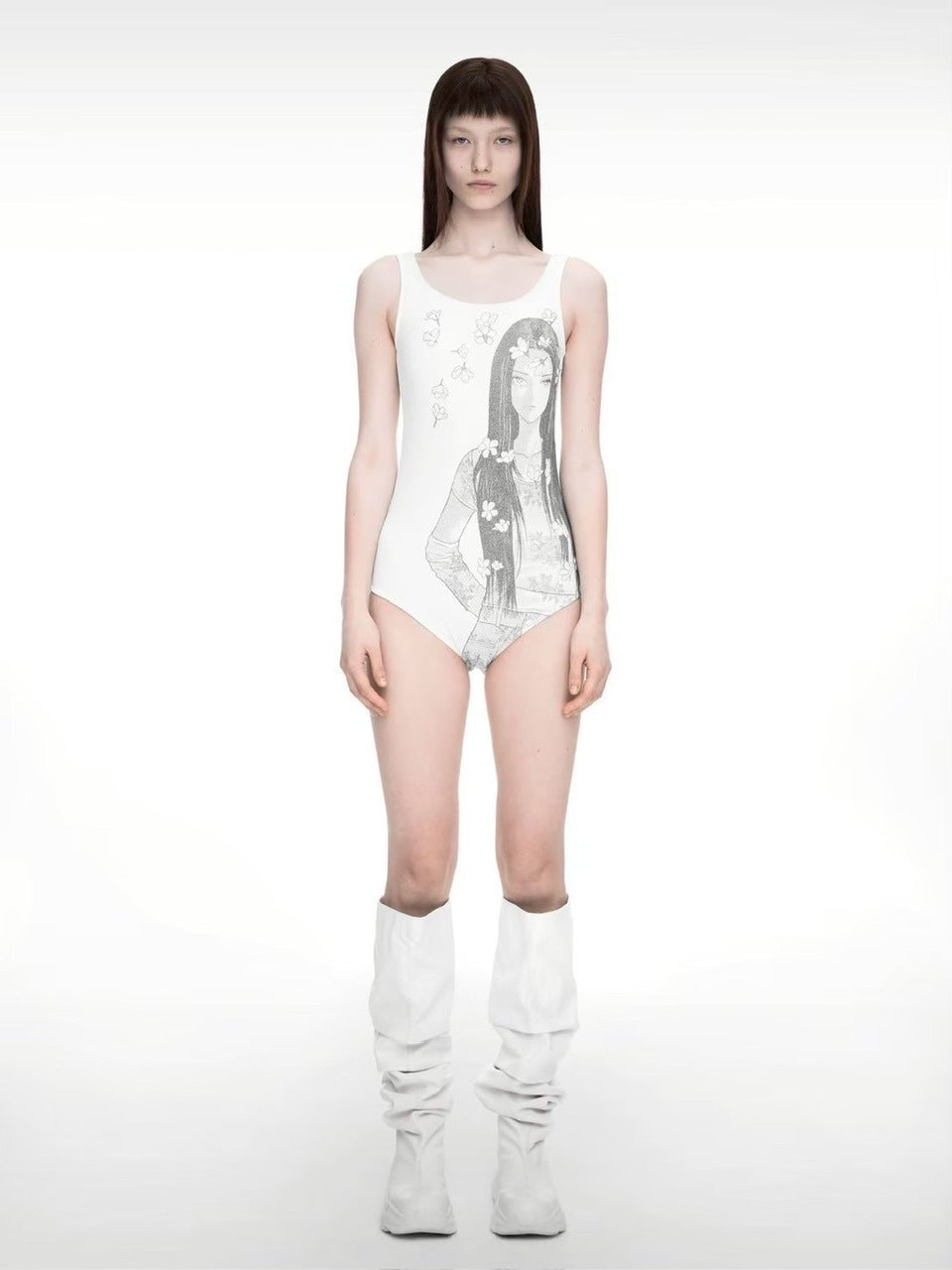 【NACHE】DRAWING SWIM SUIT