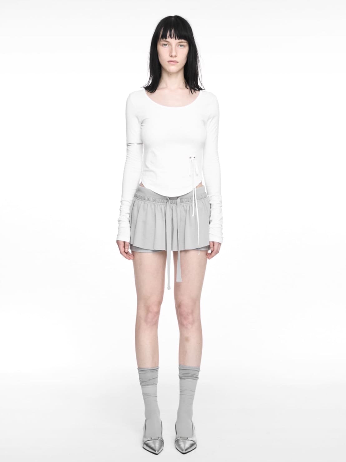 【NACHE】SIGNATURE CROP LONG SLEEVE