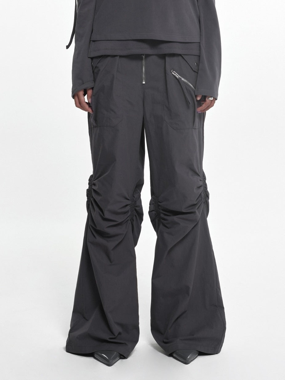 【NACHE】EXPOSURE ZIP DETAIL PANTS (UNISEX)