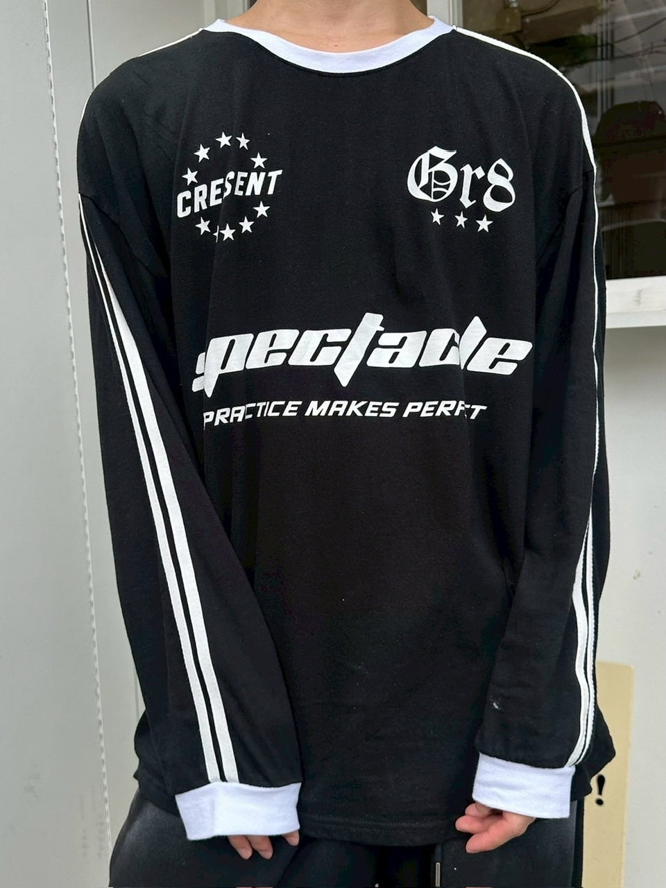 受注制【LUV CODE】sports long sleeve tee (3color)