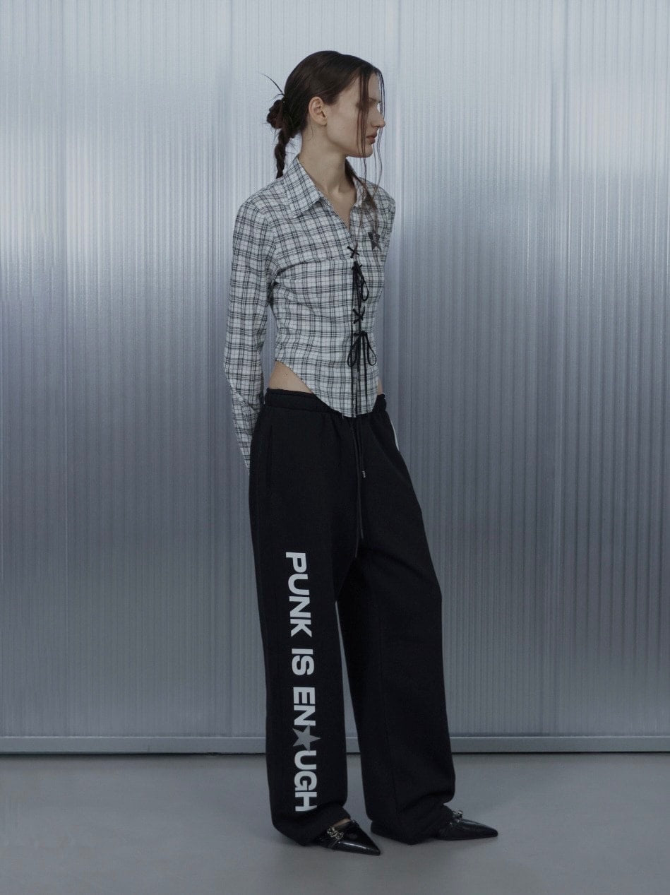 SETUP‐EXE】CHECK RACE-UP SHIRT / 【セットアップエグゼ】チェック