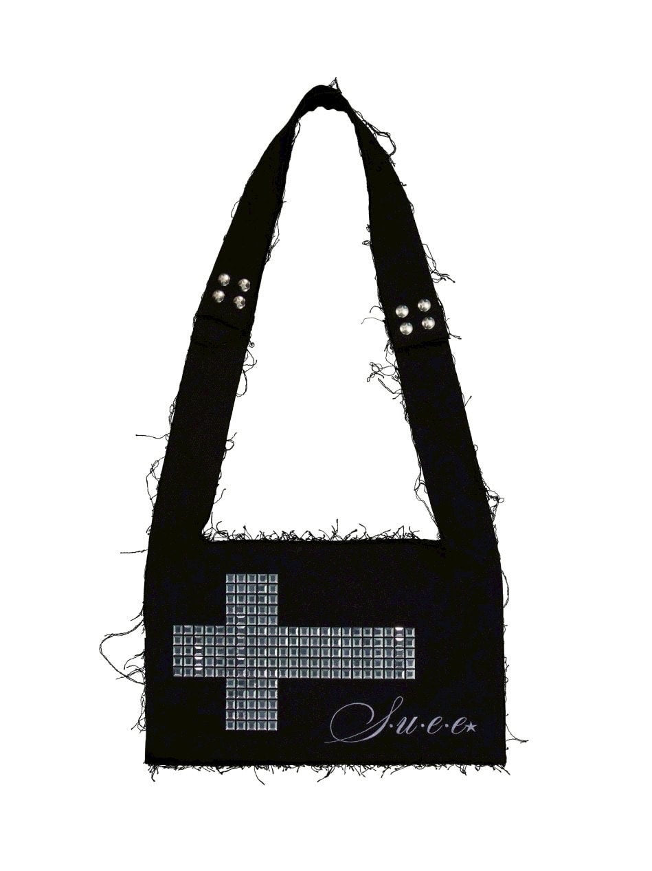 【SETUP‐EXE】TWO-WAY RAW CROSSBAG / 【セットアップエグゼ】ツーウェイロークロスバッグ