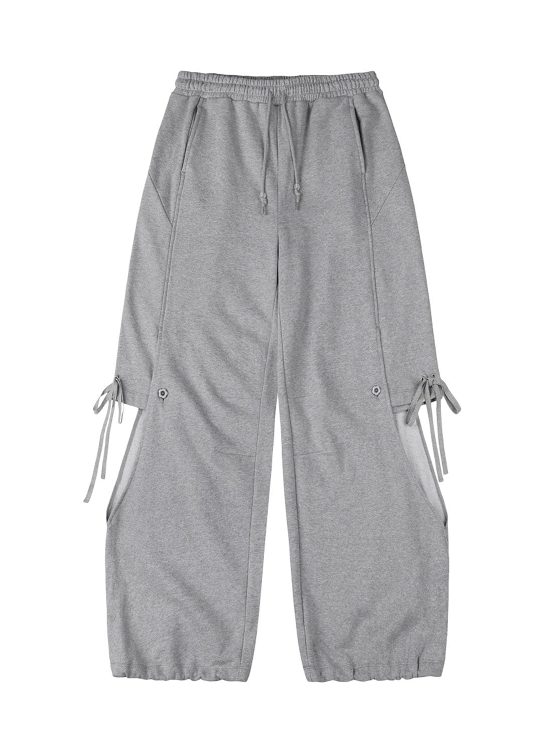 【TUOMIO】DOUBLE LAYERED SWEATPANTS / 【トゥオミオ】ダブルレイヤードスウェットパンツ