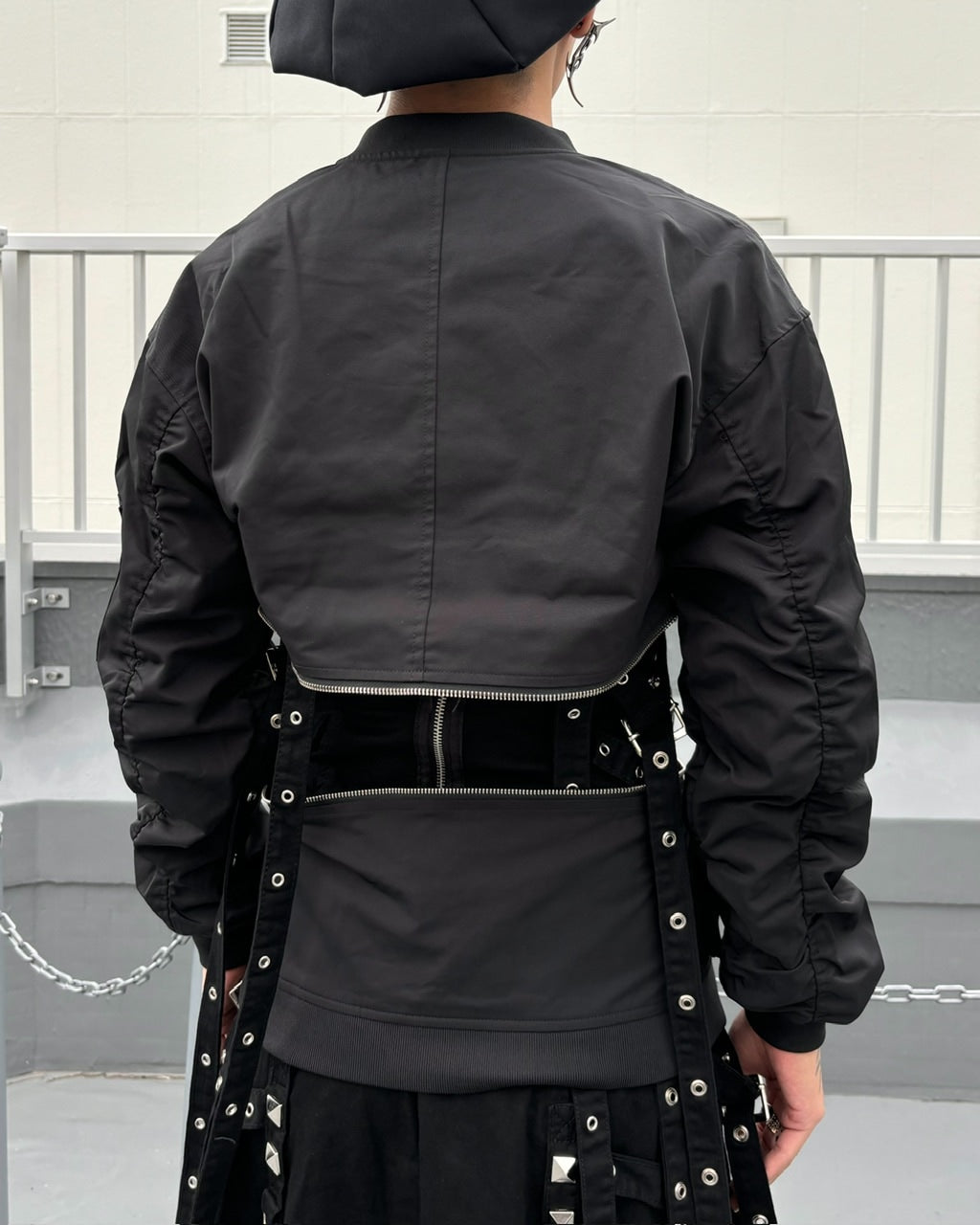 【Never mind the XU】2way light jacket / 【ネバーマインドザエックスユー】ツーウェイライトジャケット