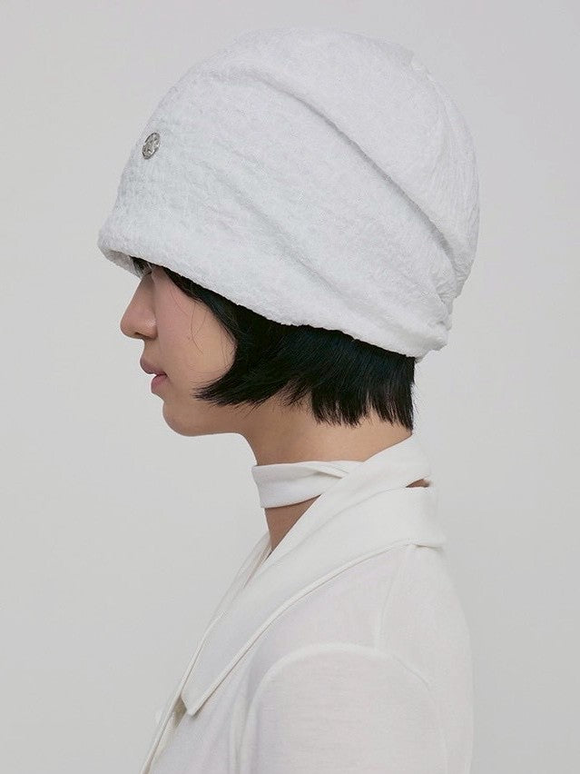 【FLAREUP】Shirring Beanie / 【フレアアップ】シャーリングニット帽