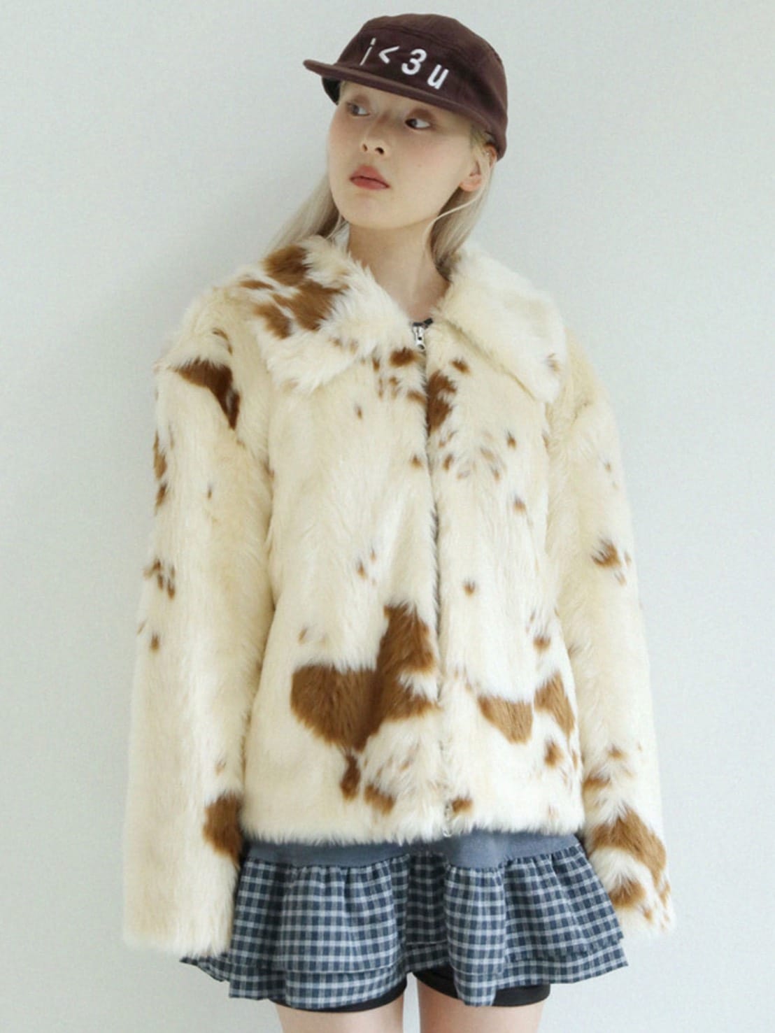 12/21 20:00 再販【Uglyshadow】MILK COW FUR JACKET / 【アグリーシャドウ】ミルクカウファージャケット