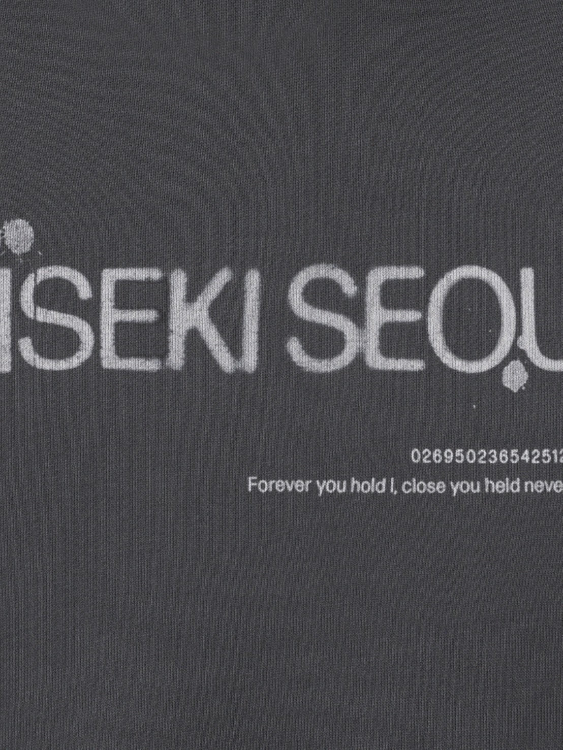 【Miseki seoul】Logo sweat hoodie