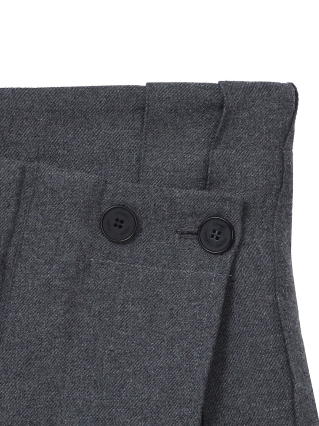 【Miseki seoul】Wabi origami pleats midi skirt