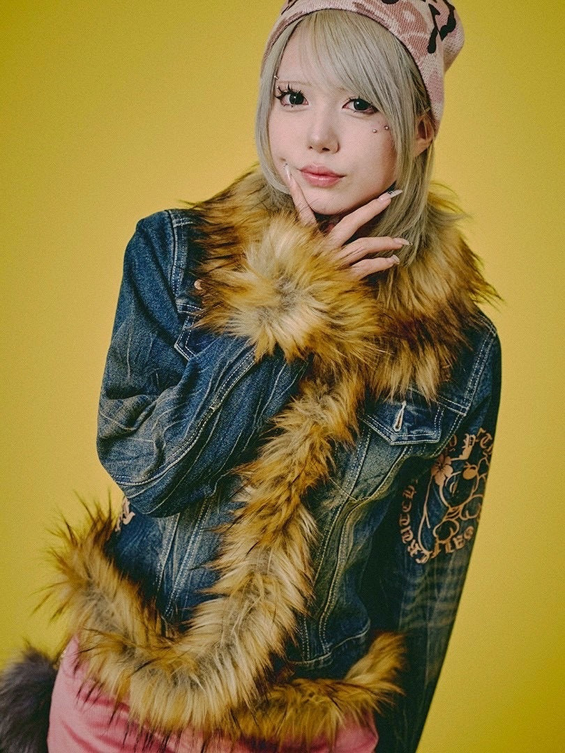 GALFY】ぎゃるちゃんファーデニムJKT – PRESSING WEB SHOP