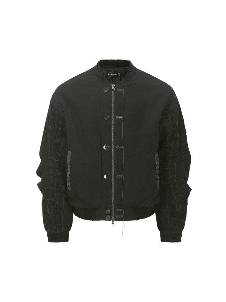 【SURGERY】surgery Scarline varsity jacket