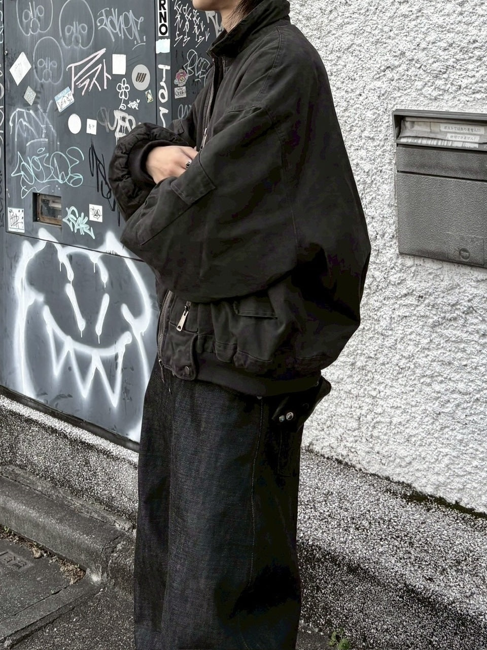 【youll】vintage wash MA-1 (2color)