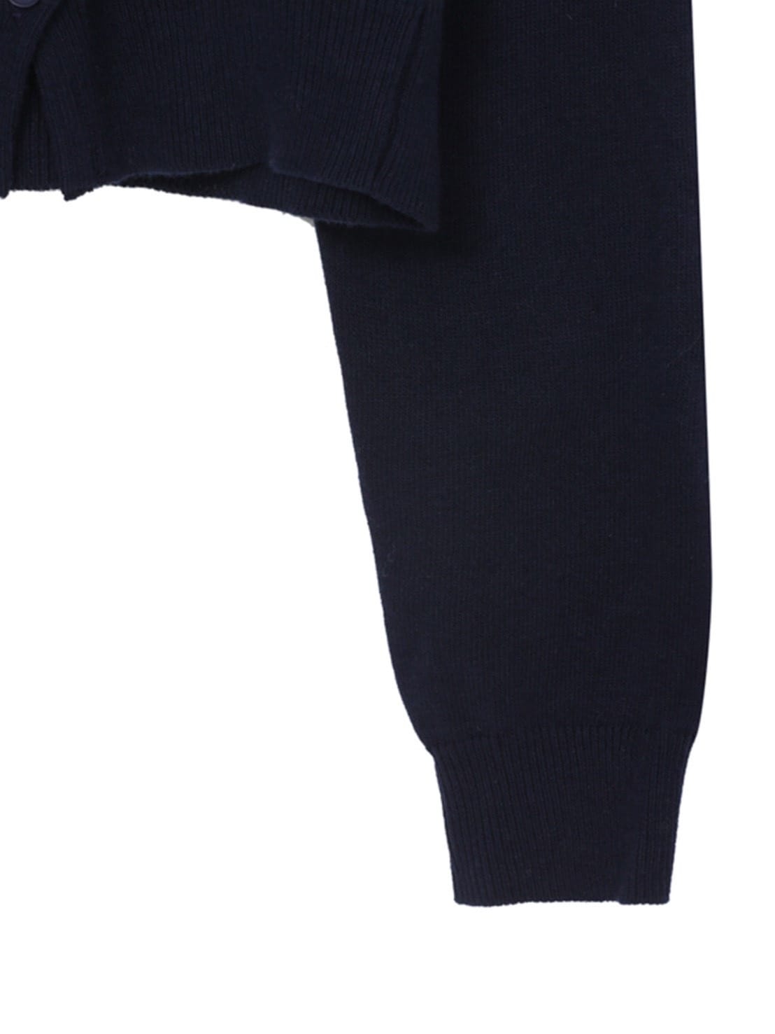 【Miseki seoul】Unbalanced knit cardigan