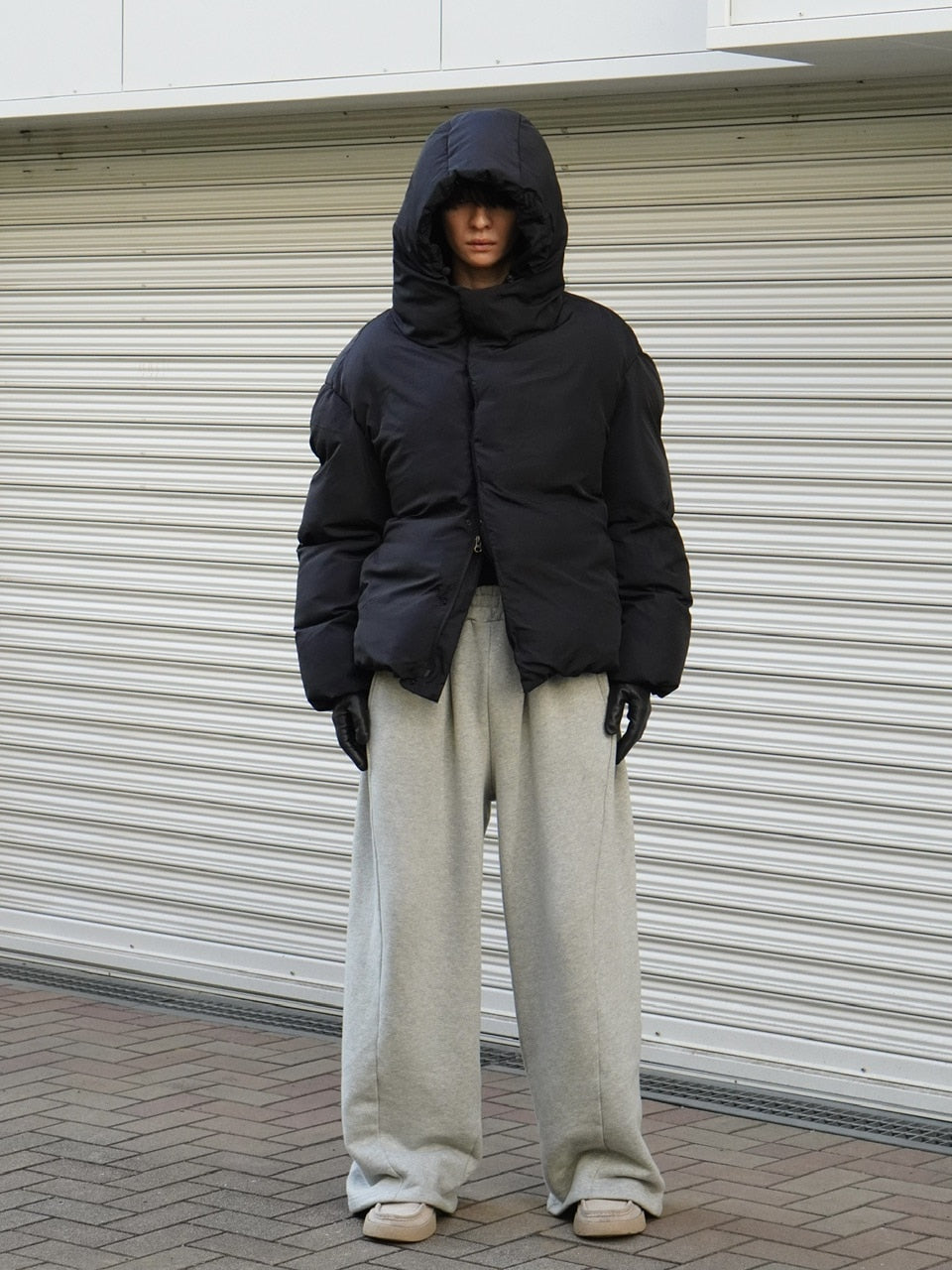 東京店WEB限定受注制【Chikashitsu +】puffer padding jacket / 【チカシツプラス】パファーパディングジャケット (2color)