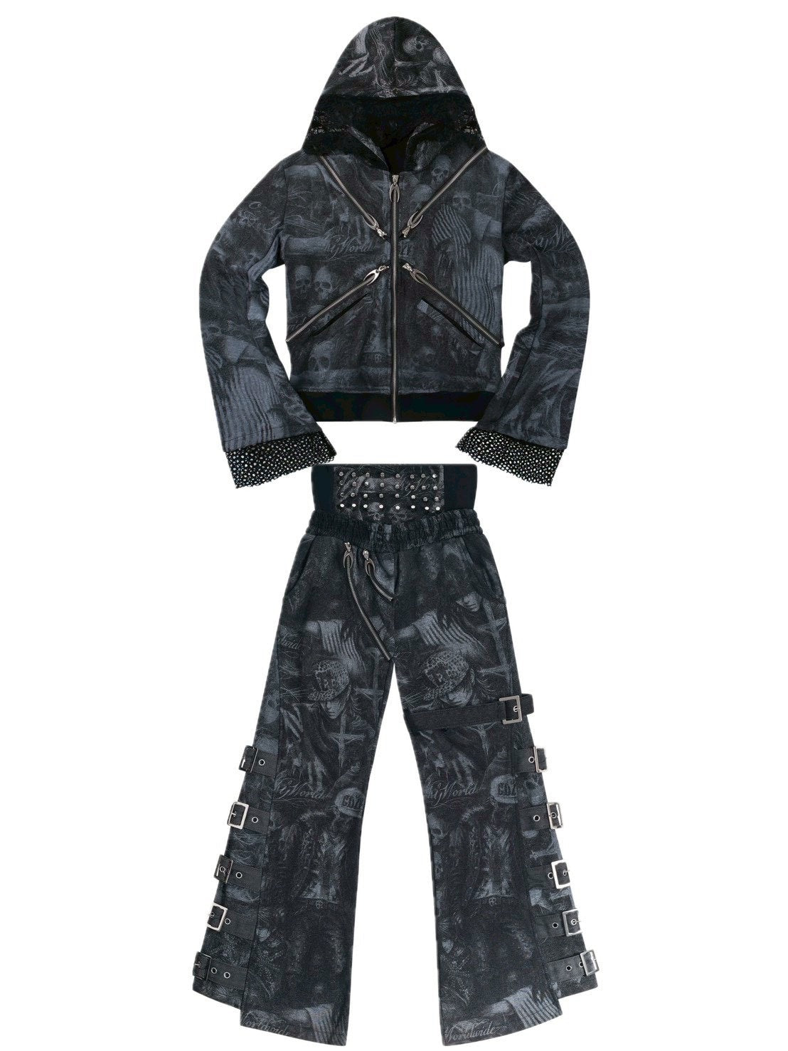 【Cozy world Wide】EPL GRAPHIC SWEAT PANTS