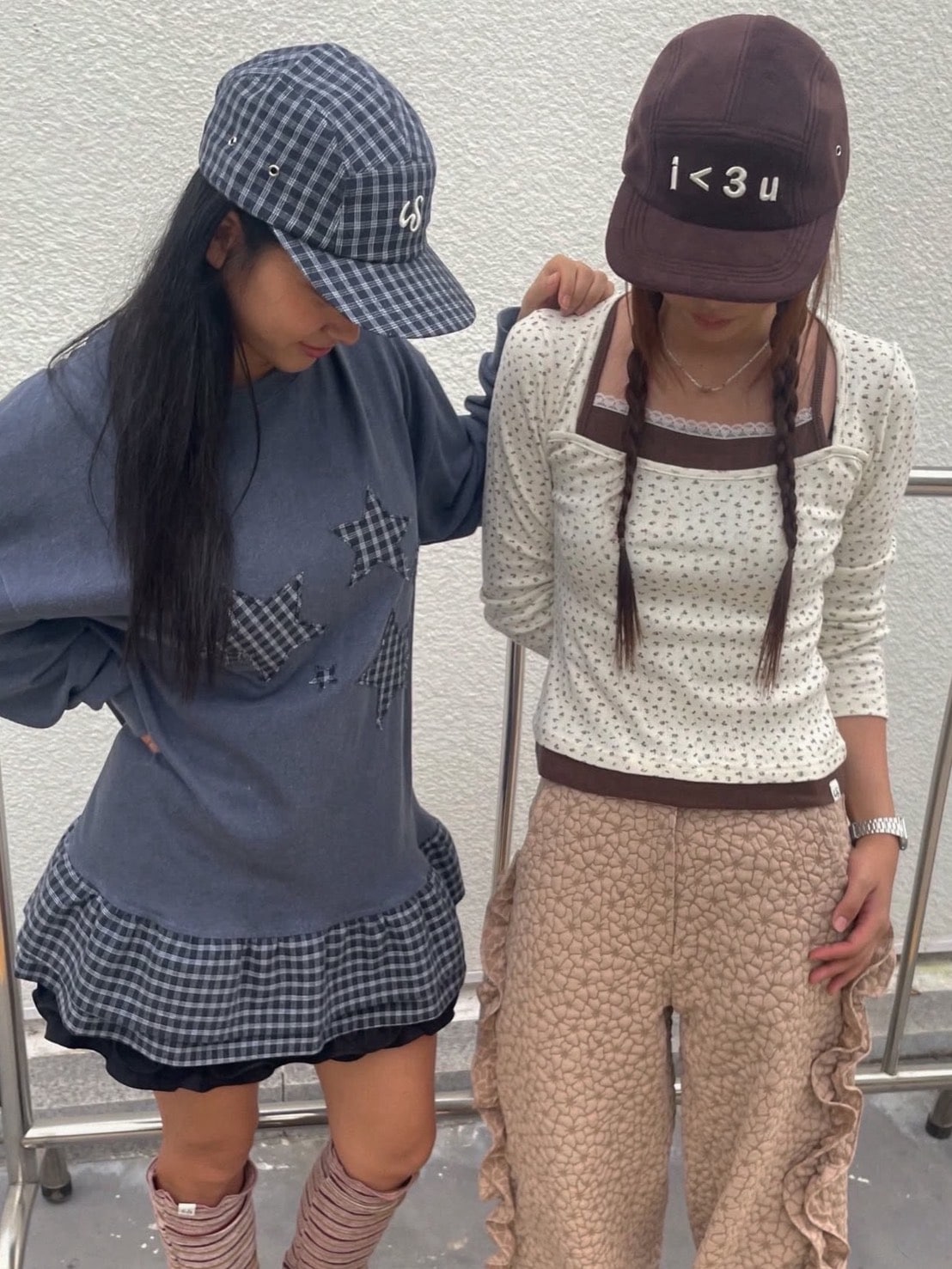 12/21 20:00 発売【Uglyshadow】FLOWER RUFFLE PANTS