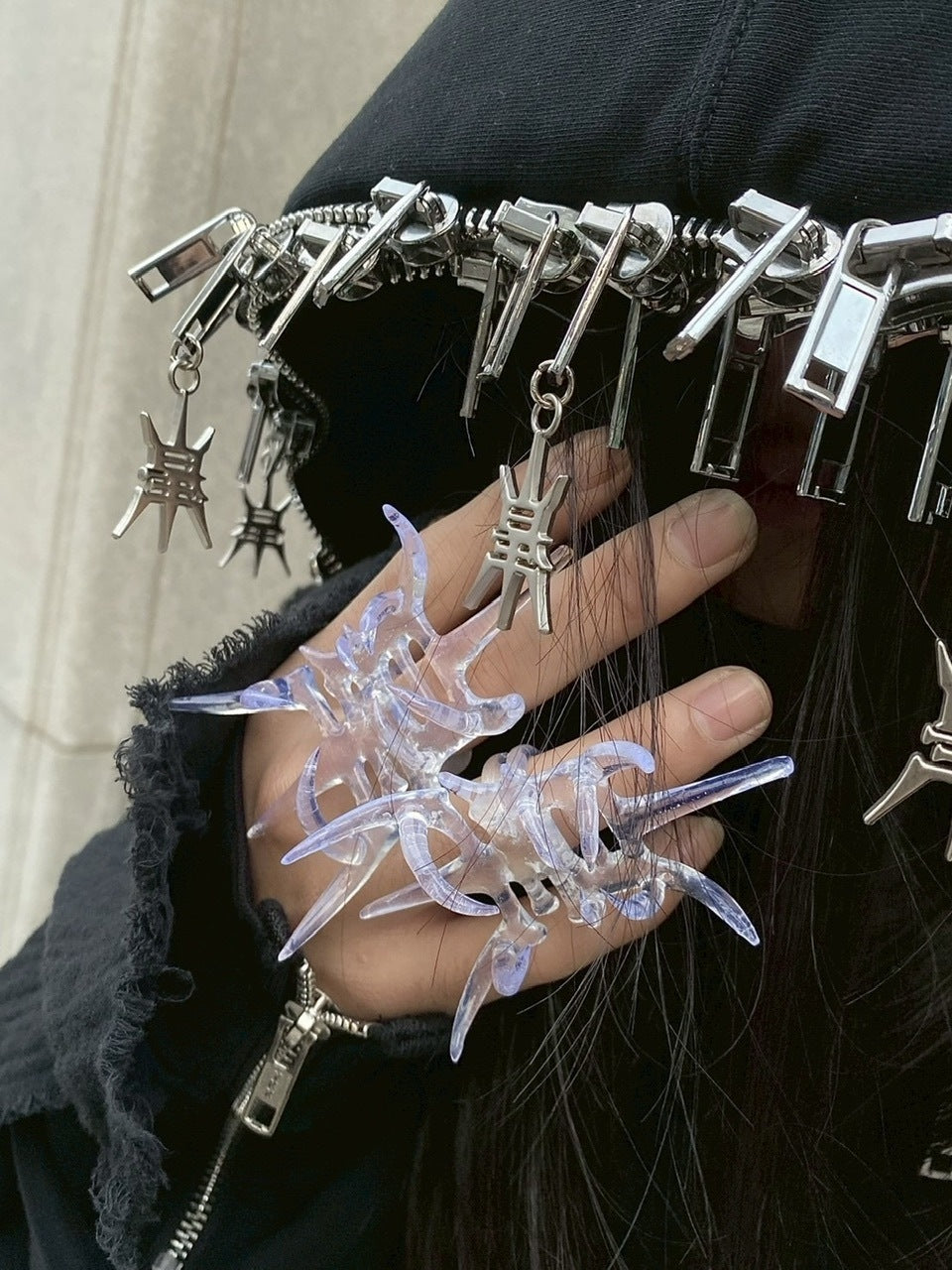 【YIKAI LABORATORY】Star clear ring