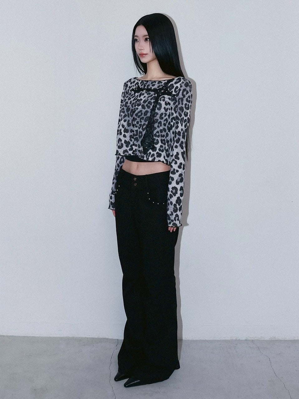 1/2 20:00発売【CHERRYQUIRI】metalic stud boots cut pt