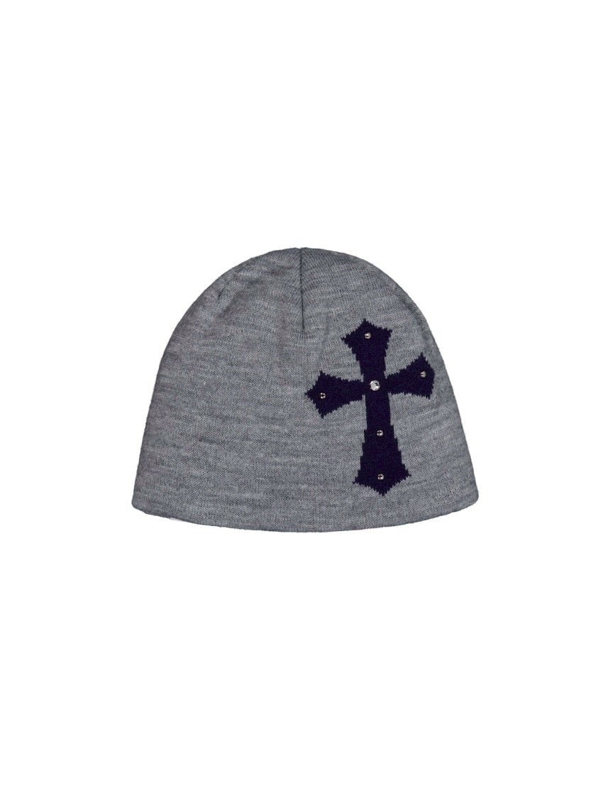【SETUP‐EXE】CROSS STUDDED BEANIE / 【セットアップエグゼ】クロススタッズビーニー