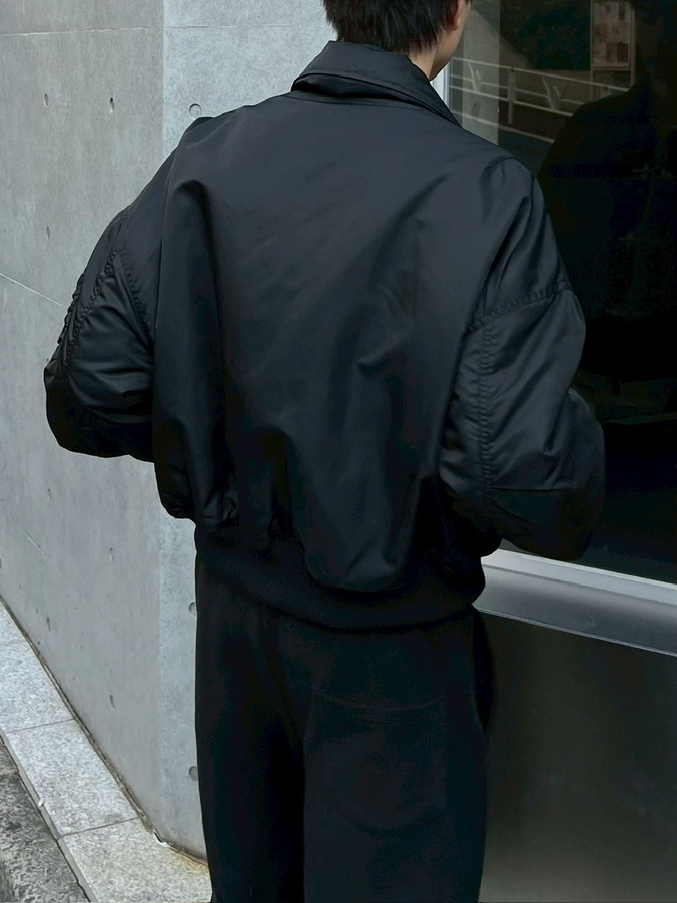 大阪店WEB限定受注制【Chikashitsu +】fireman MA-1 jacket / 【チカシツプラス】ファイアーマンMA-1ジャケット