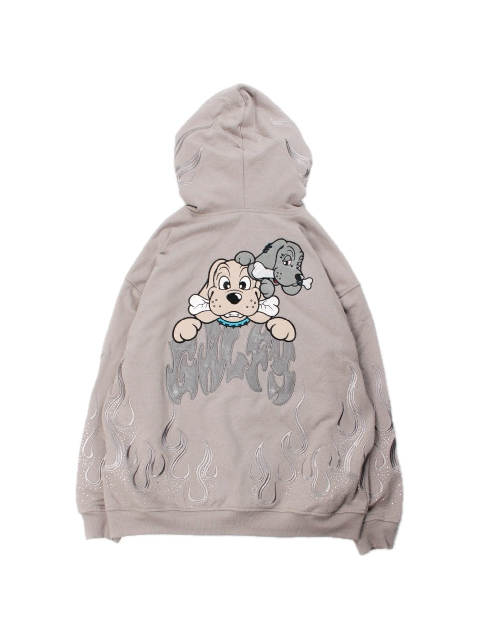 【GALFY】ファイヤーピカピカZIPパーカー / 【ガルフィー】ファイヤーピカピカZIPパーカー