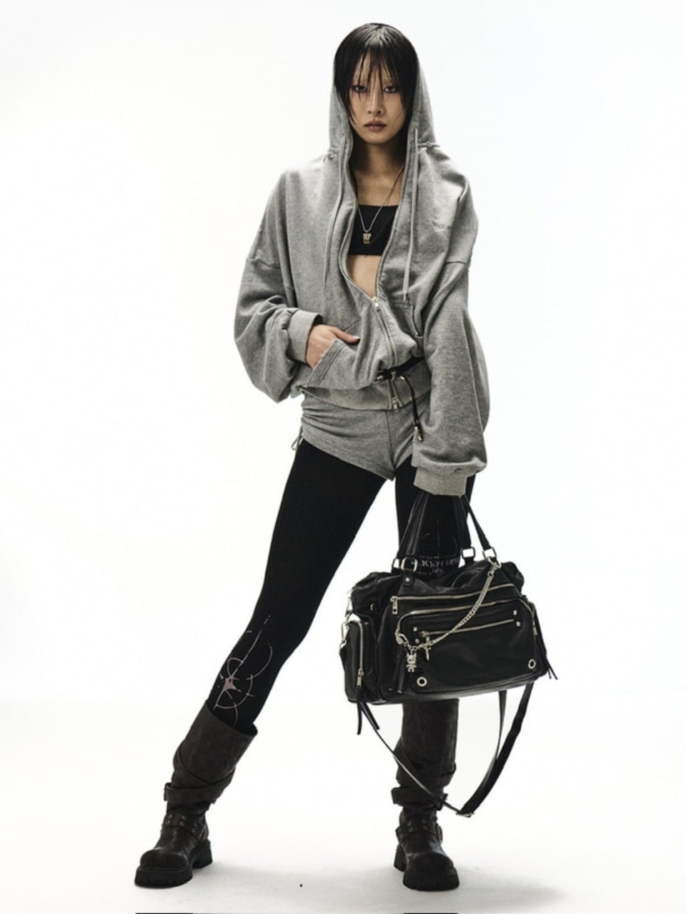 【BLACK PURPLE】Bread Bag