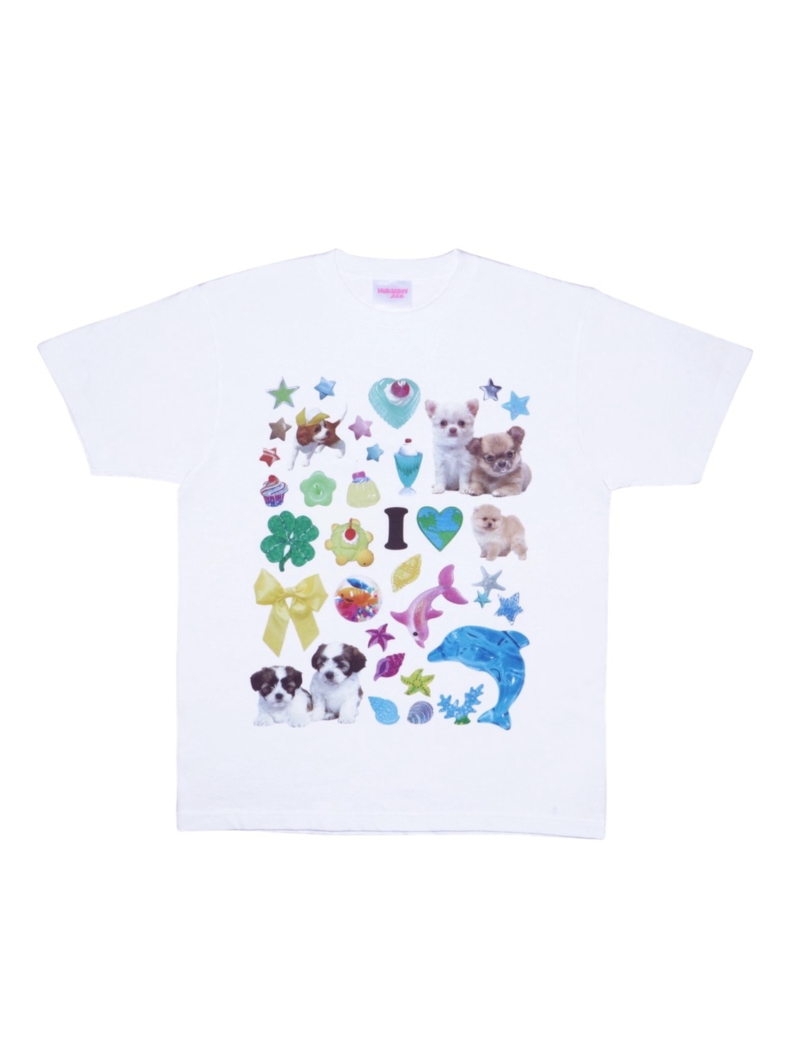 身長まだ【HURJABOYACC】PET T-SHIRTS S4