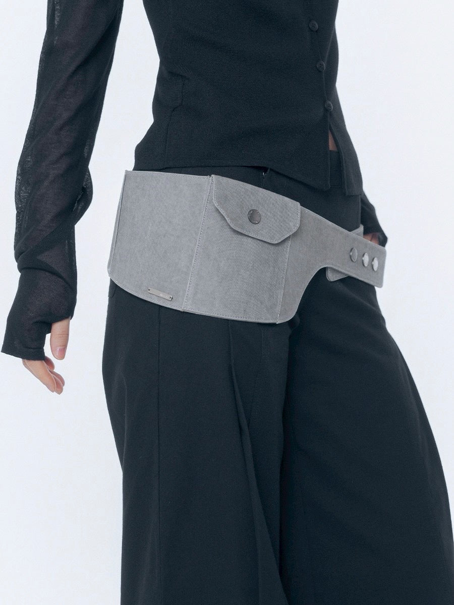 【Miseki seoul】Flap cotton belt