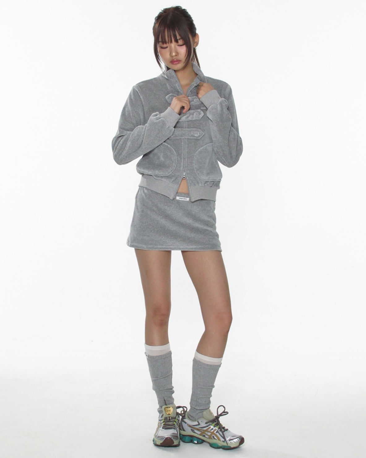 【CRANK】TERRY MICRO SKIRT
