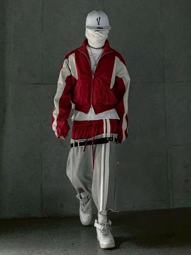 【roaringrad】Double Waist Bermuda Sweat Pants
