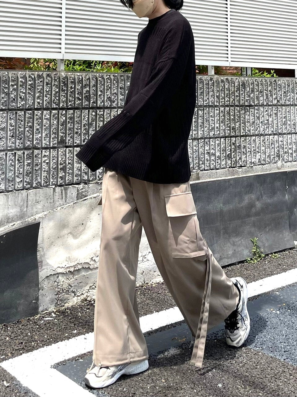 受注制【Chikashitsu +】cargo slacks pants (3color)