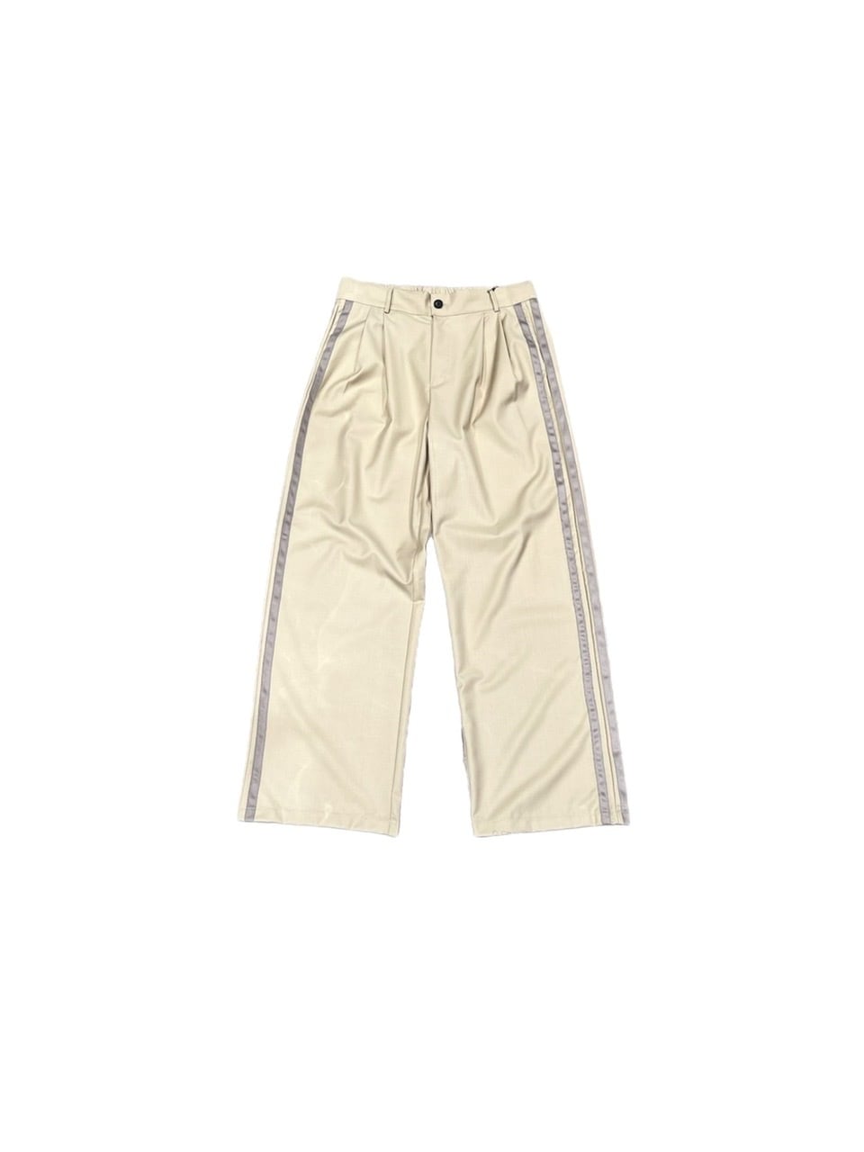 受注制【Chikashitsu +】side line slacks (3color)