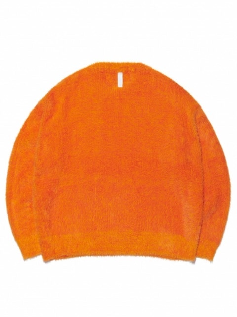 【NOMANUAL】CROPPED HAIRY KNIT (15color) / 【ノーマニュアル】クロップドヘアリー長袖ニット