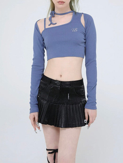 【Ugly shadow】DAILY CROP CARDIGAN