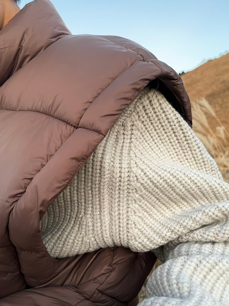 受注制【Chikashitsu +】2way padding jacket (4color)