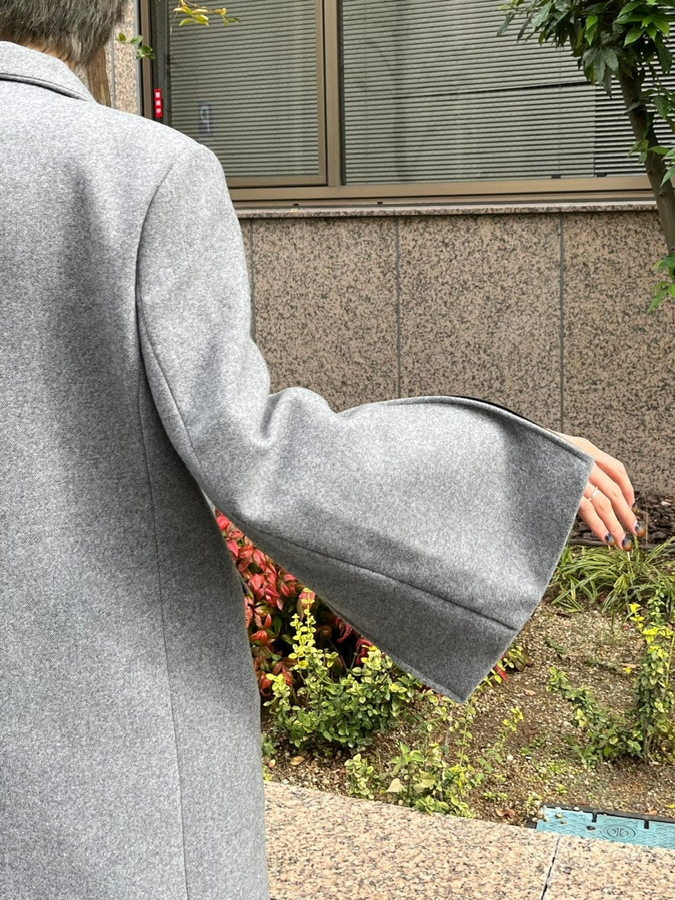 受注制【Chikashitsu +】arm zip gentleman coat (2color)