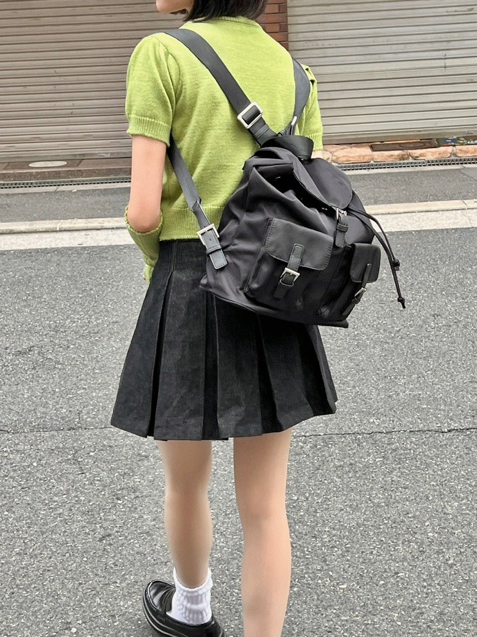 受注制【Chikashitsu +】design belt backpack
