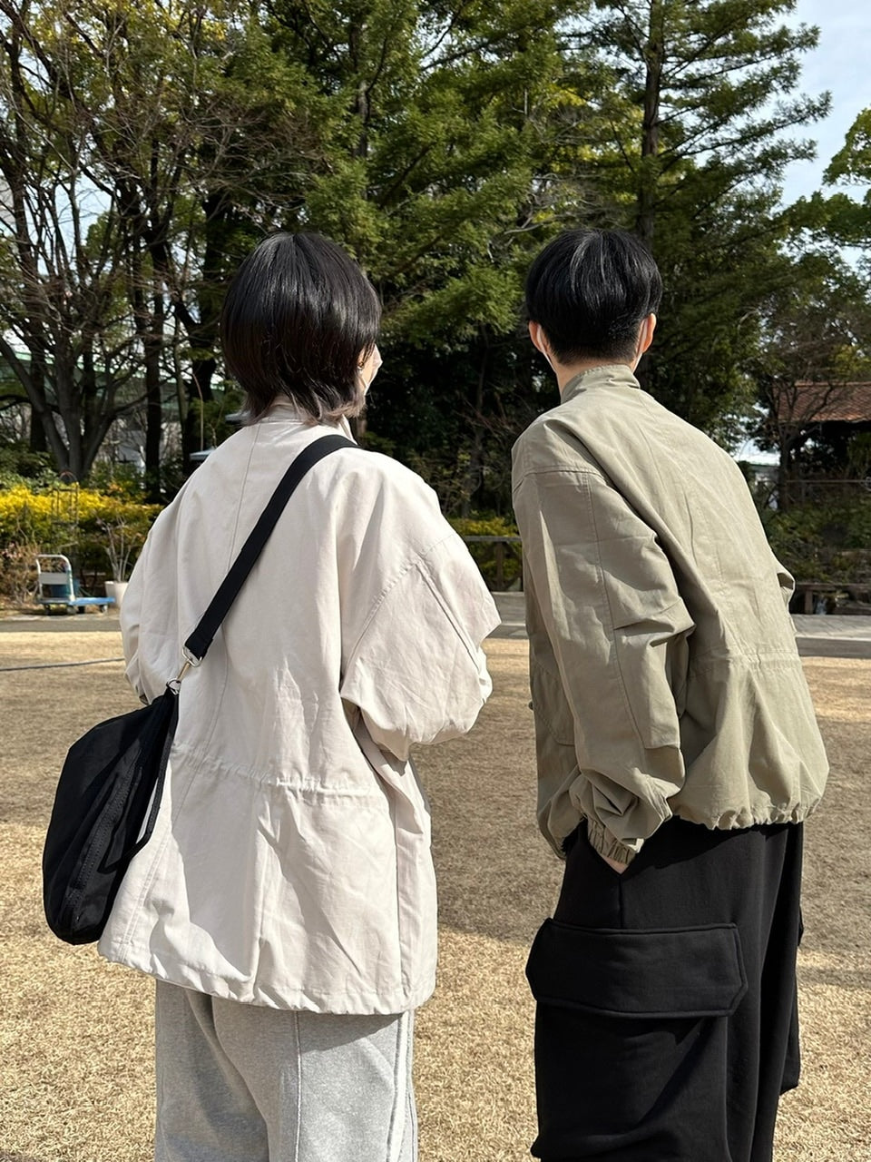 受注制【Chikashitsu +】cotton blouson(3color) / 【チカシツプラス】コットンジャケット