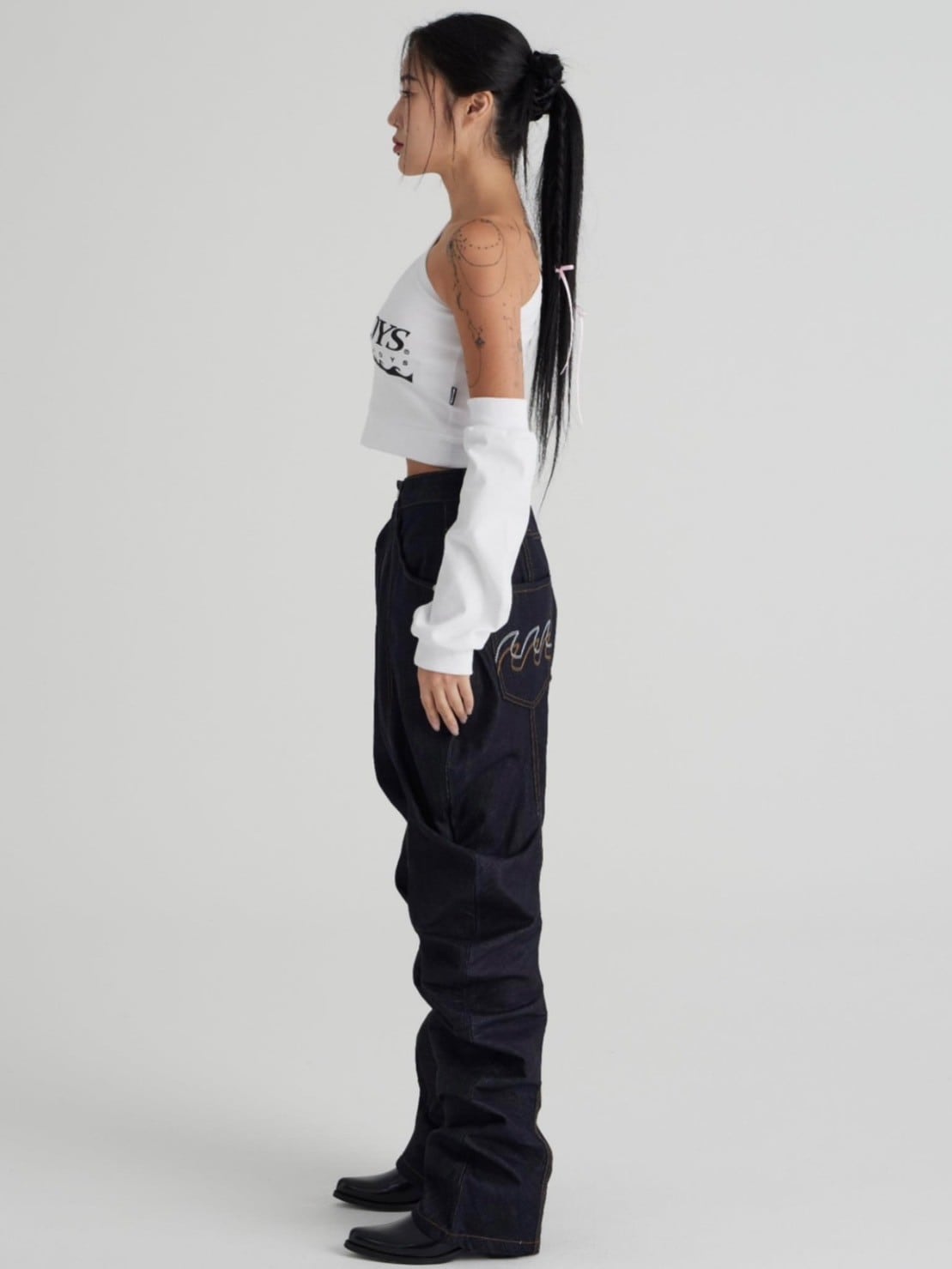 【NEWWAVEBOYS】Separation Sleeve Logoplay MTM